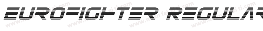 Eurofighter Regular字体转换